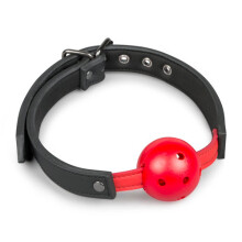 Ball Gag With PVC Ball - Red  BDSM Whips and Ball Gags - Easytoys Fetish Collection