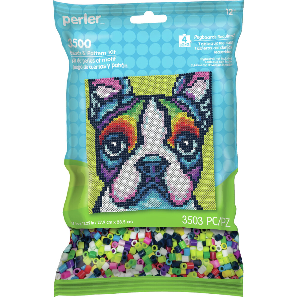 Perler Pattern Bag-Rainbow Terrier