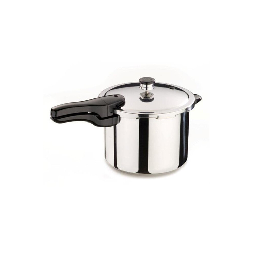 Presto 01362 Stainless Steel 6 Quart Stainless Steel Pressure Cooker pack of 2