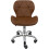 Charles Jacobs (Brown) Charles Jacobs Cushioned Swivel Office Chair 4