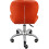 Charles Jacobs (Orange) Charles Jacobs Cushioned Swivel Office Chair 6