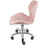 Charles Jacobs (Pink) Charles Jacobs Cushioned Swivel Office Chair 5