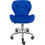 Charles Jacobs (Blue) Charles Jacobs Cushioned Swivel Office Chair 4