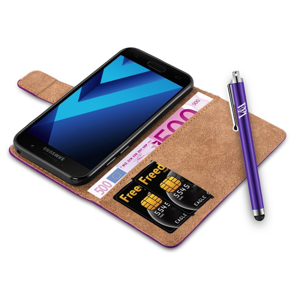 purple--for-galaxy-a3-2017-premium-leather-wallet-case