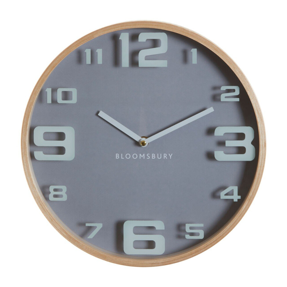 Contemporary Large Digits Wall Clock, Easy To Maintain Kitchen Clock, Lightweight Wall Clock For Indoor