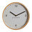 Premier Housewares Compact And Lightweight Small White Wall Clock, Sleek Clock In Kitchen, Modern Design Wall Clock For Indoor 1