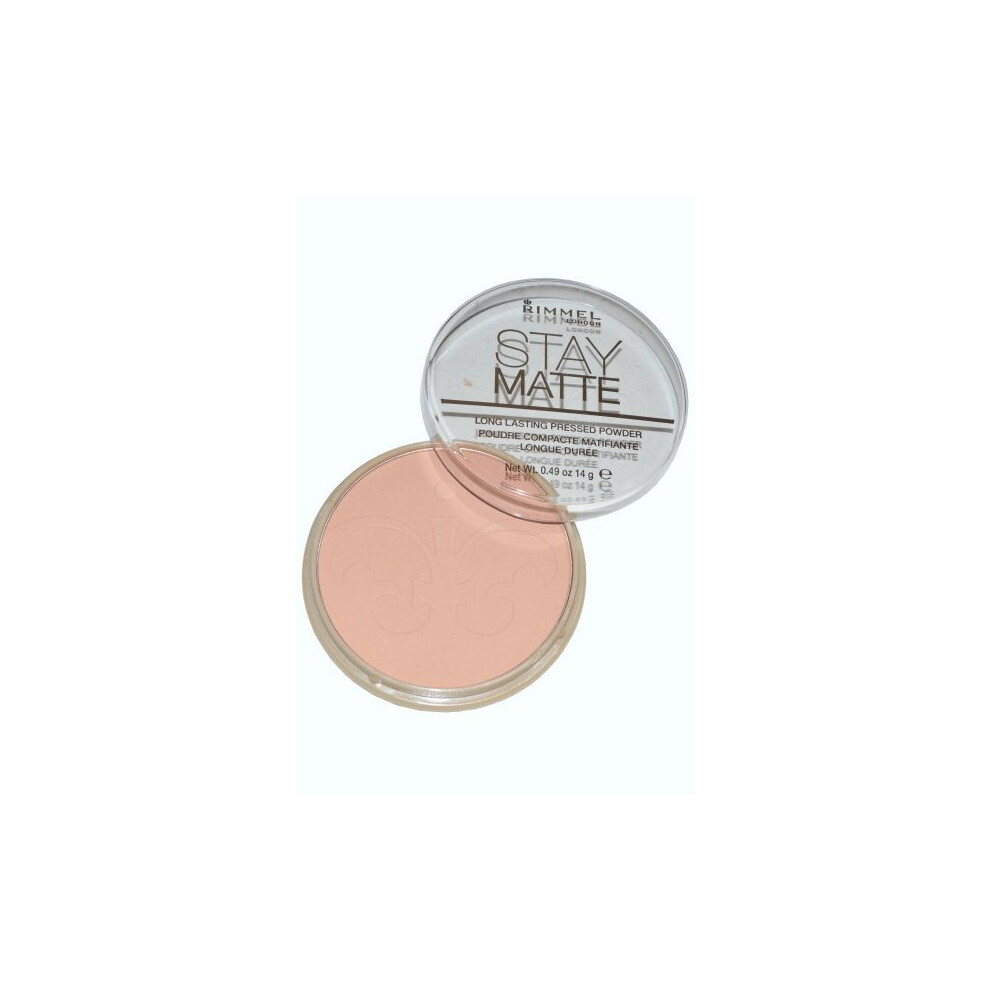 Rimmel London Stay Matte Pressed Powder 14g Amber (#009)