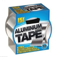 Aluminium Tape Strong Adhesive Heat Proof Exhaust Pipes Vent Ducts 48mm x 10Mt