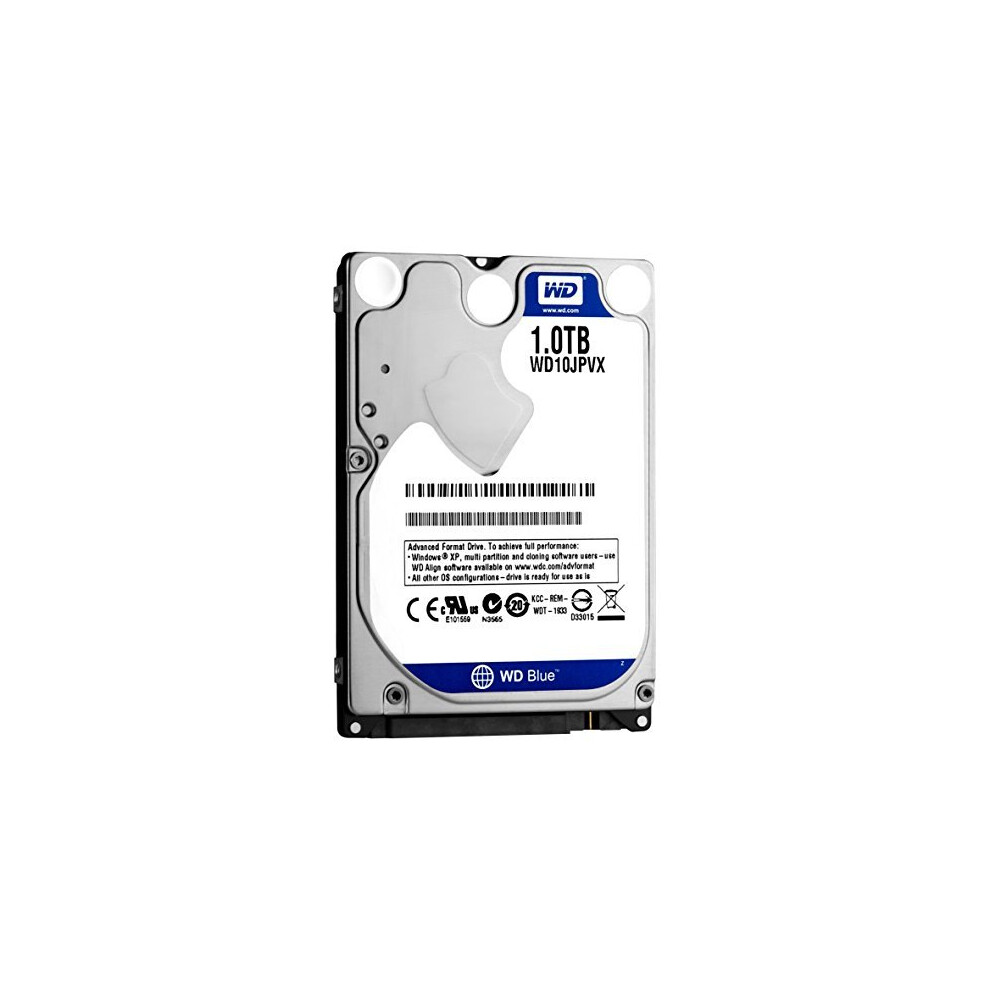 WD Blue 1TB Mobile Hard Disk Drive 5400 RPM SATA 6 Gb s 9 5 MM 2 5 Inch WD10JPVX