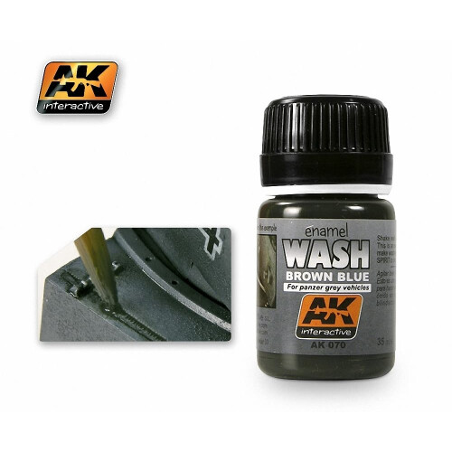 AK Interactive - Wash for Panzer Gray - AK00070