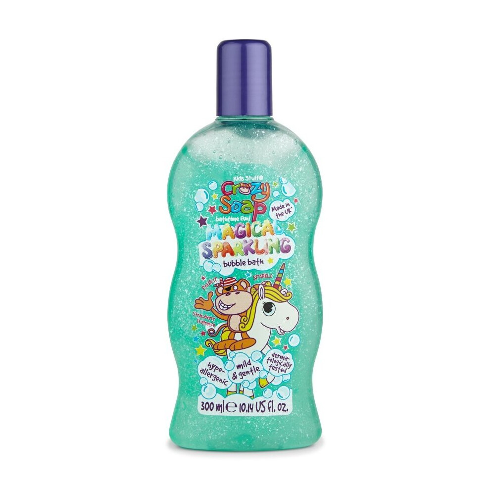 Kids Stuff Crazy Soap ~ Magical Sparkling Glitter Bubble Bath