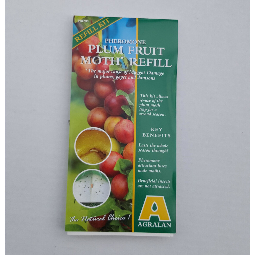 Agralan Plum Fruit Moth Trap Refill