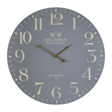 Classical Wall Clock, MDF, Grey