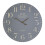 Premier Housewares Classical Wall Clock, MDF, Grey 1