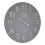 Premier Housewares Classical Wall Clock, MDF, Grey 2