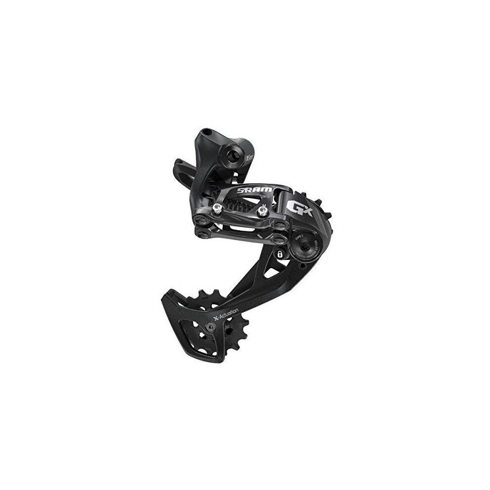 Sram Gx Bicycle Rear Derailleur With 2 X 11 Speed Long Cage Black