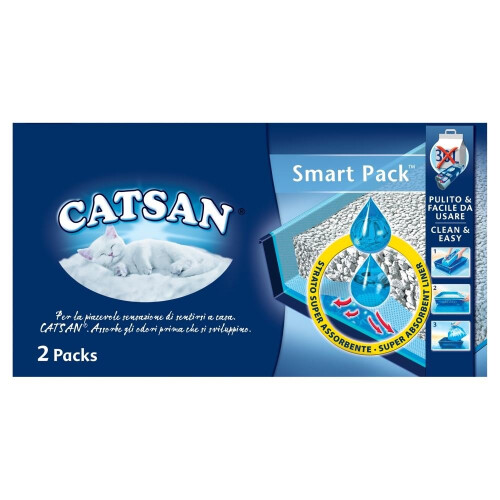 Catsan Catsan Smart Pack Cat Litter 2 Pack 1