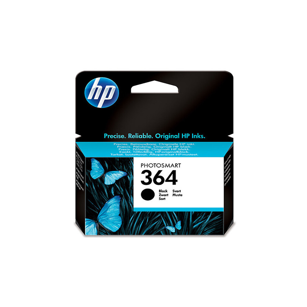Hp No.364 Original Cb316ee Ink Cartridge (250 Pages) Black