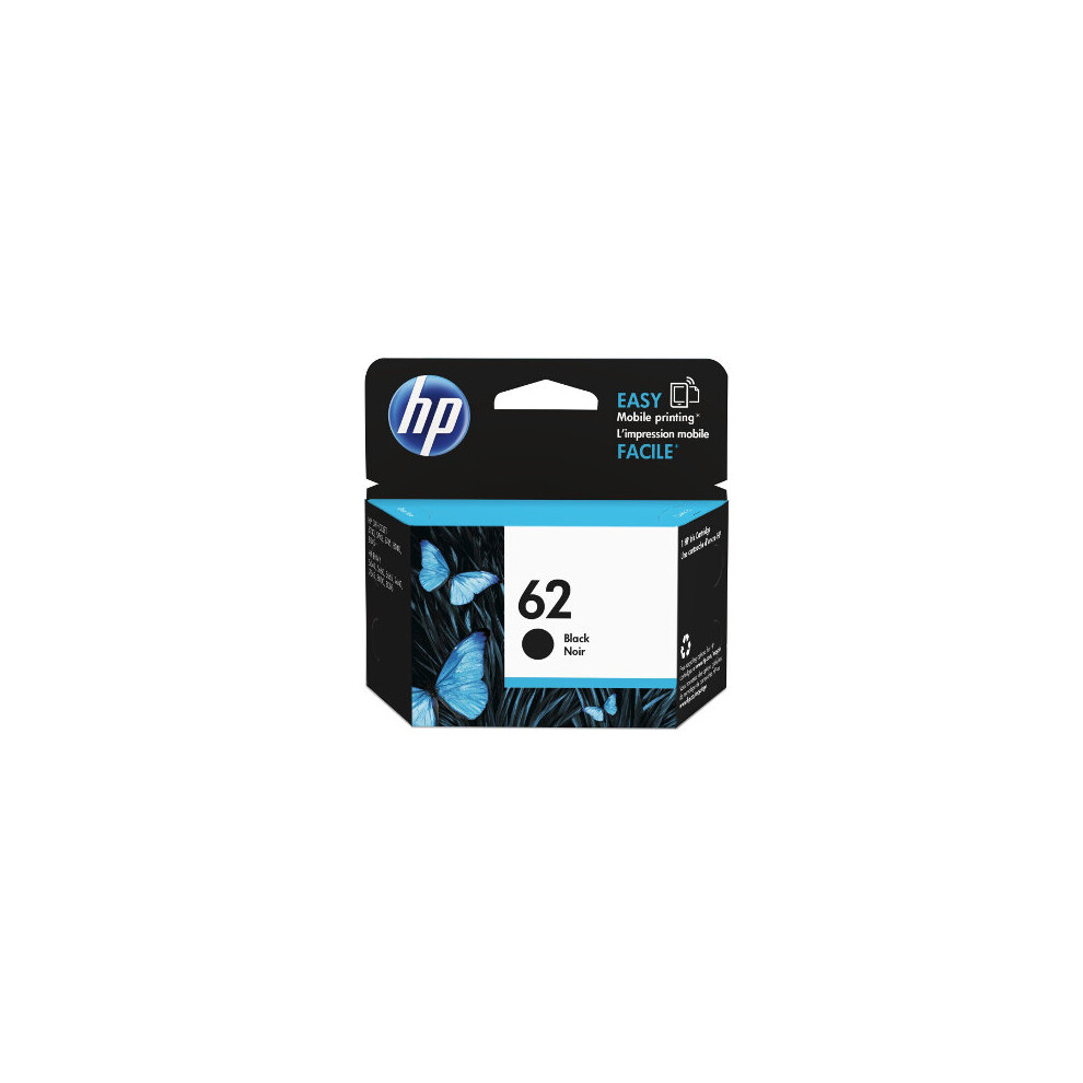 Hp Original 62 Ink C2p04ae Cartridge (200 Pages) Black