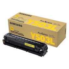 Cartucho de toner amarelo de alta rendimento Samsung CLT-Y503L (SU491A) para SL-C3010ND | C3060FR