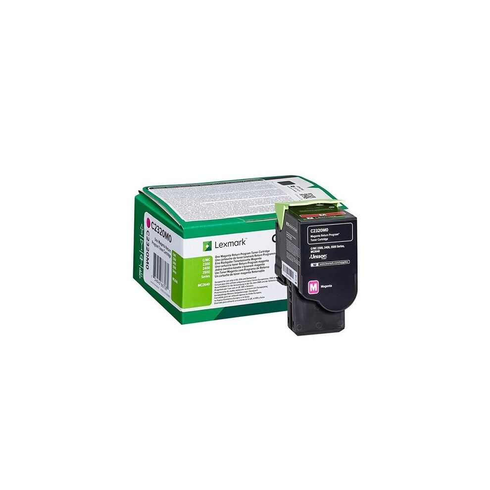 Lexmark Toner Cartridge - 1-Pack Magenta Pink 734646667067