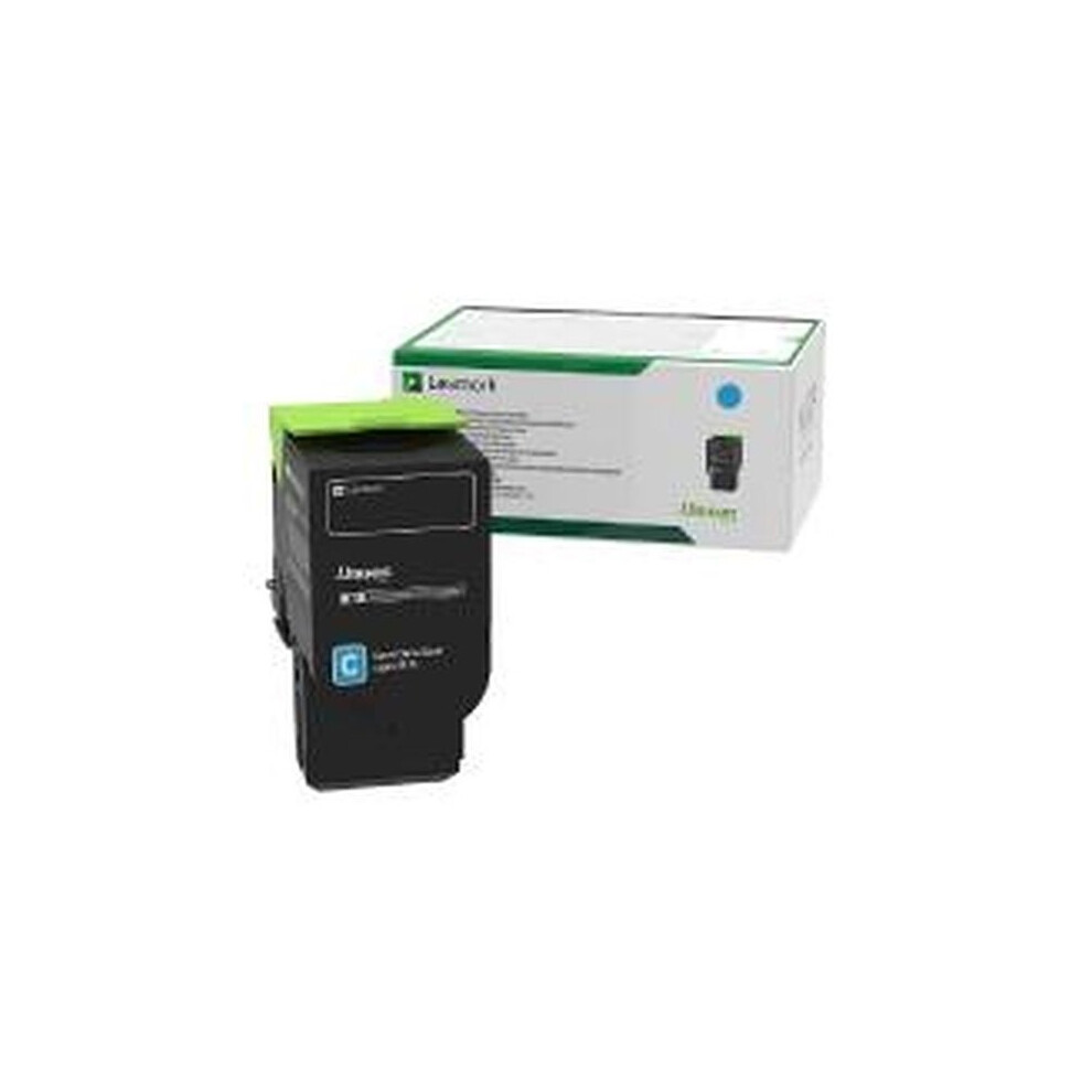 Lexmark Toner Cartridge - 1-Pack Cyan Blue 734646653282