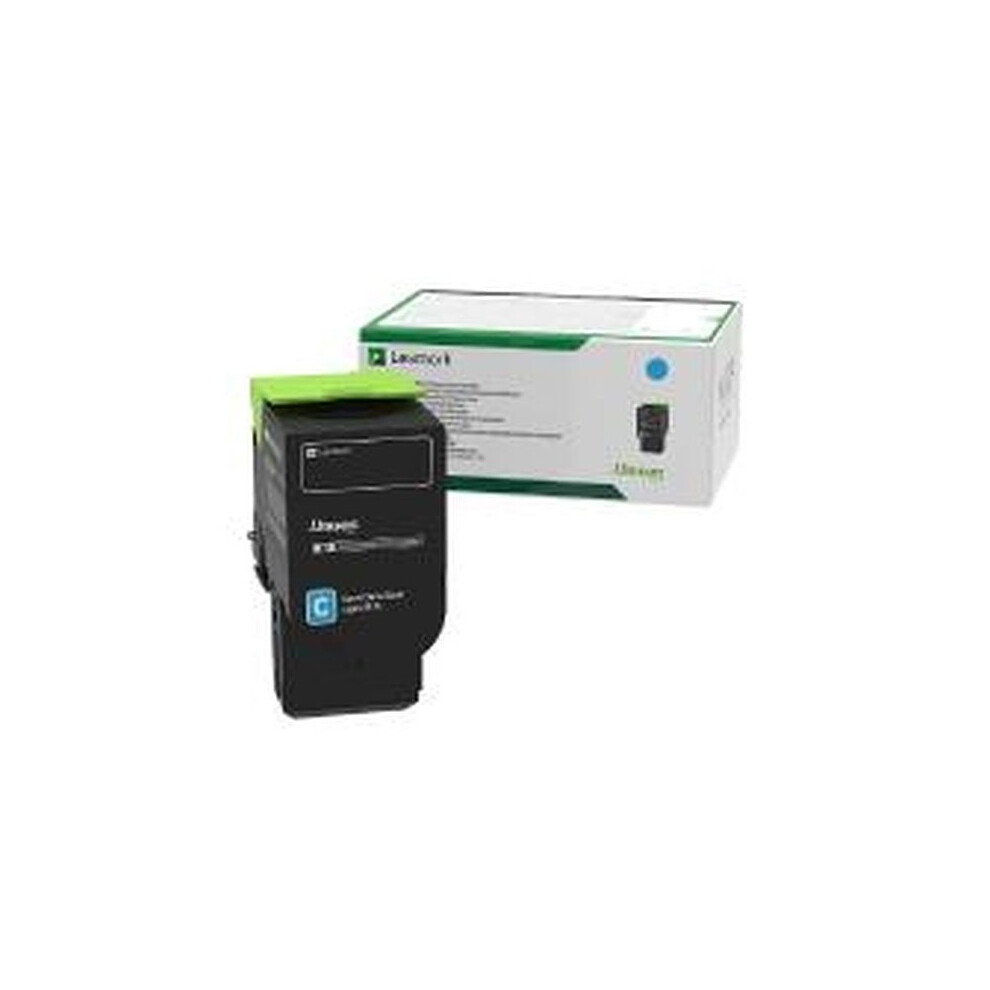 Lexmark Toner Cartridge - 1-Pack Cyan Blue 734646649995