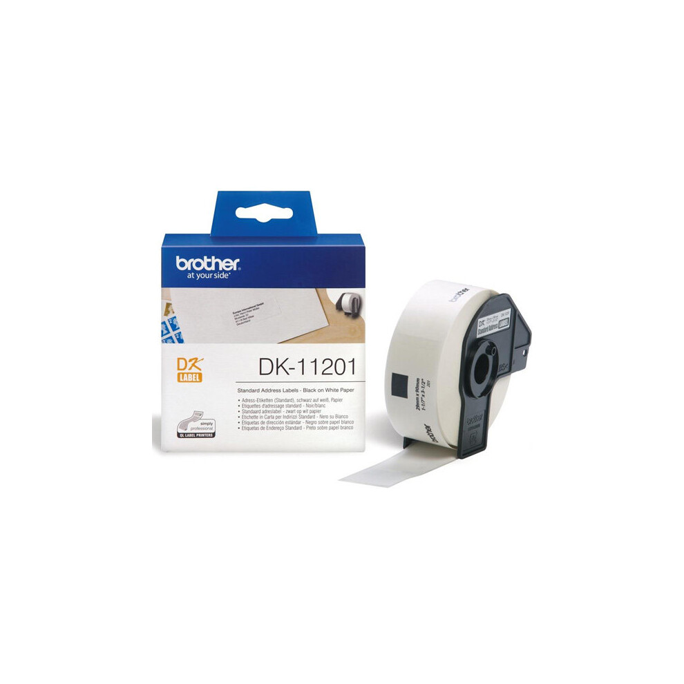 Brother Original DK-11201 Standard Address Labels 29 x 90mm (400...