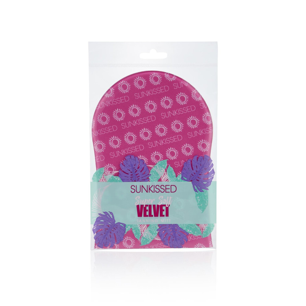 Sunkissed Super Soft Velvet Single Sided Tanning Mitt