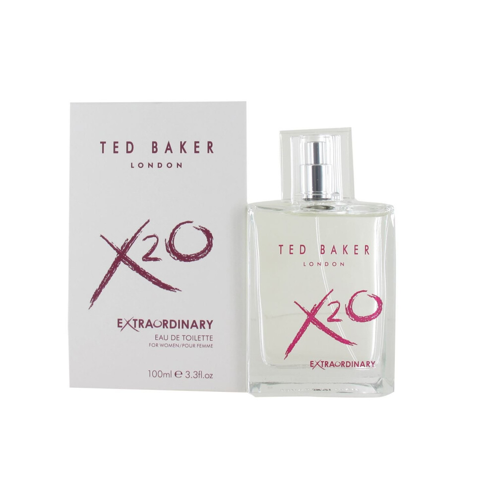 Ted Baker X2O Extraordinary 100ml Eau De Toilette Spray For Women