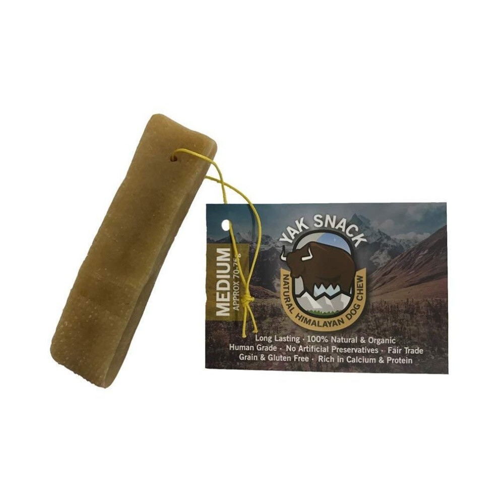 (Medium, May Vary) Antos Yak Snack Himalayan Dog Chew