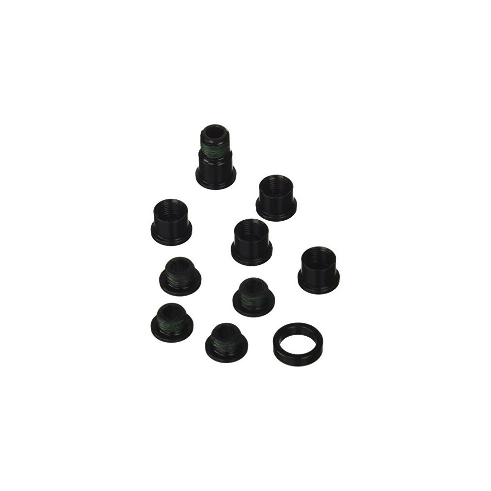 Sram Aluminum Chainring Bolt Kit 5 Arm For 2013 Black/Red