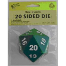 Koplow 14798 D20 Único 55 mm Cuenta Regresiva Verde