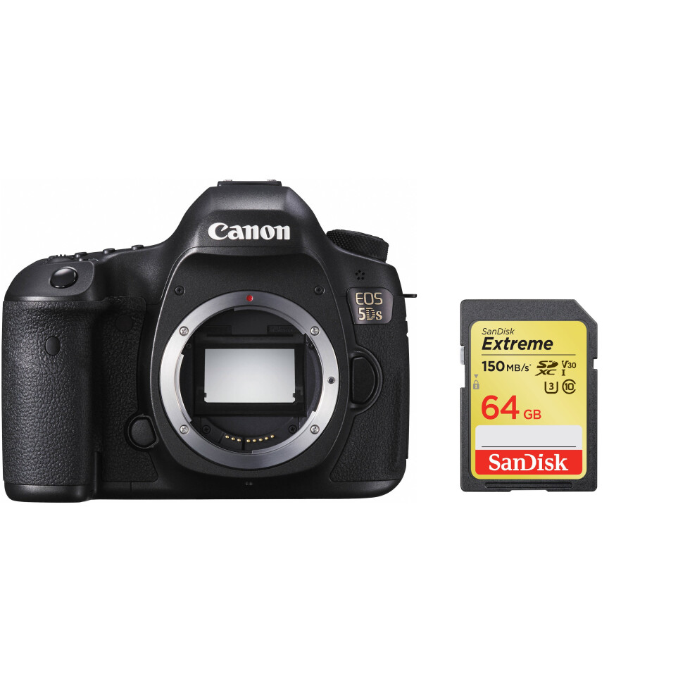CANON EOS 5DS Body + SanDisk Extreme 64G SD card
