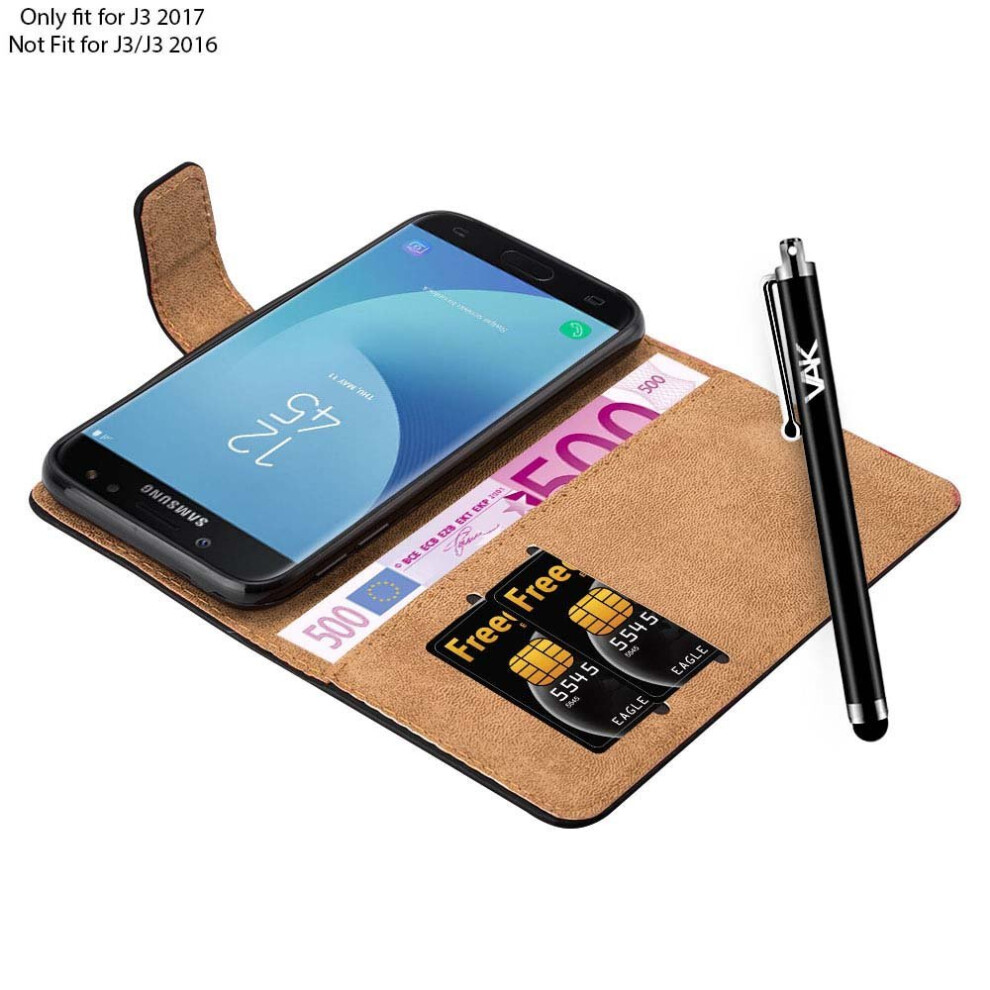 black--for-galaxy-j3-2017-leather-wallet-flip-case-cover
