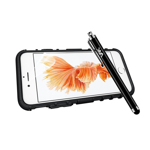(Black) For iPhone 7 Armour ShockProof Case Cover 2