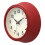 Premier Housewares Vintage Style Metal Wall Clock 2200859, Red 2