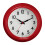 Premier Housewares Vintage Style Metal Wall Clock 2200859, Red 1