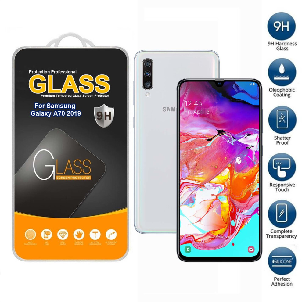 Screen Protector Tempered Glass For Samsung Galaxy A70 2019 804050313482
