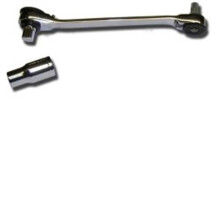 25 inch Hex Bit and .25 inch Square Drive Ratchet Double Ended
