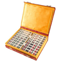 Hey! Play! Chinese Mahjong Spelset met 146 Tegels, Dobbelstenen en Luxe Opbergdoos