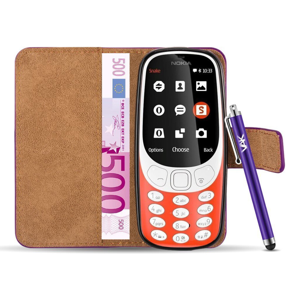 purple--for-nokia-3310-premium-leather-flip-case-cover