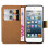 (Lime) For iPod Touch 5th & 6th Gen. Wallet Leather Case 3