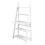 White Ladder Computer Desk Leaning Bookcase PC Laptop Shelving Unit 2