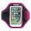(Pink) For iPhone 7 Running Jogging Sports Armband Case 1
