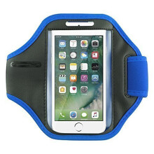 (Blue) For iPhone 7 Running Jogging Sports Armband Case