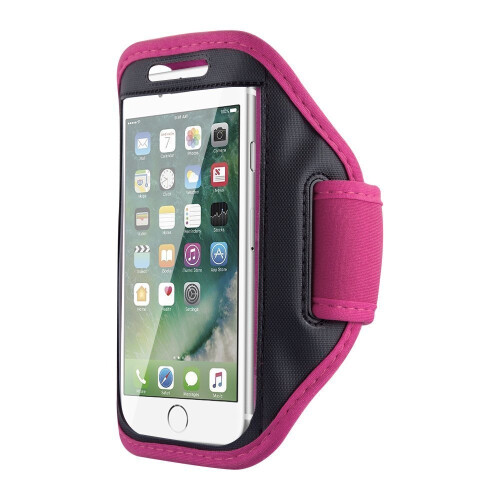 (Pink) For iPhone 7 Running Jogging Sports Armband Case 1