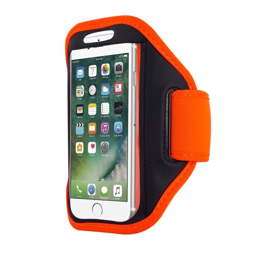 (Orange) For iPhone 7 Running Jogging Sports Armband Case 2