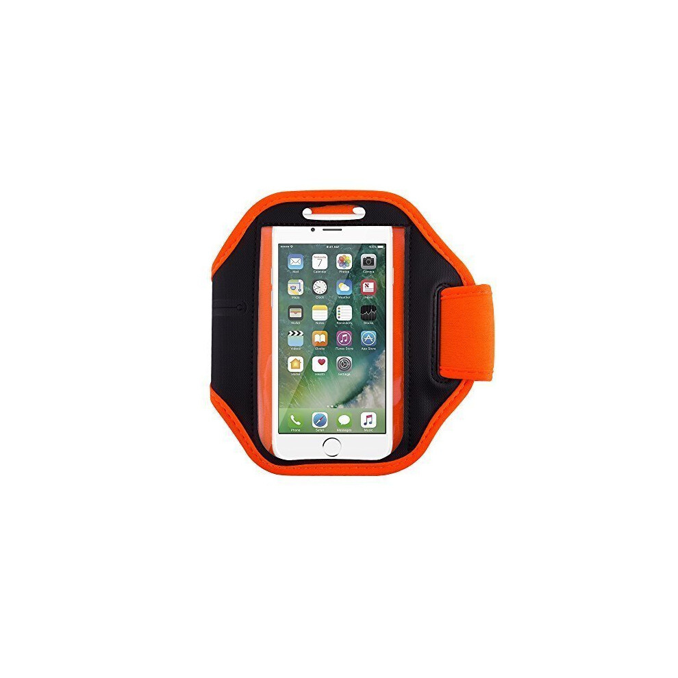 (Orange) For Iphone 7 Running Jogging Sports Armband Case Orange 7426805639840