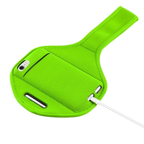 (Lime) For iPhone 7 Running Jogging Sports Armband Case 2